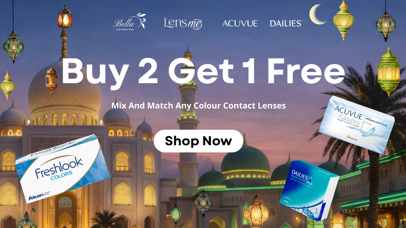 Premium Contact Lenses and  Expert Fitting